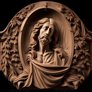 3D model st jesus (STL)